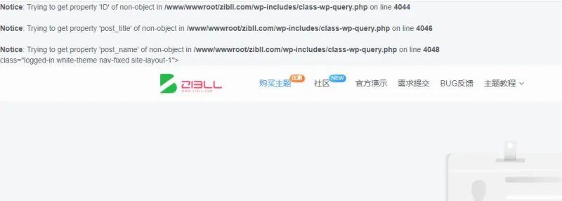 报提示哎！-zibll子比社区