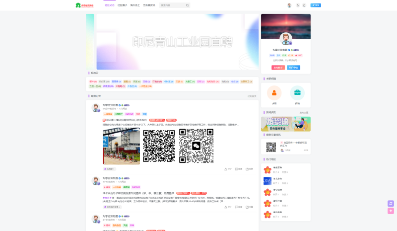 用子比主题做的信息网站基本已经完工正式开始运营-zibll子比社区