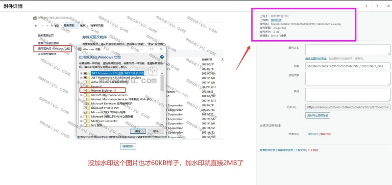 【悬赏求助】我图片不加水印才22KB,加了水印2MB-zibll子比社区