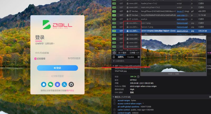 独立登录背景页面的资源外链在哪里设置？-zibll子比社区