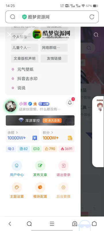 你的的网站是什么体系-zibll子比社区