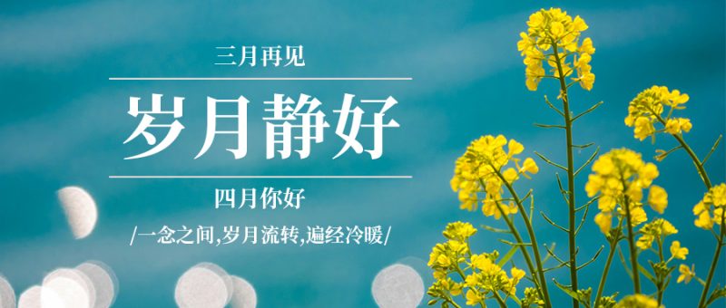 三月再见，四月你好！-zibll子比社区