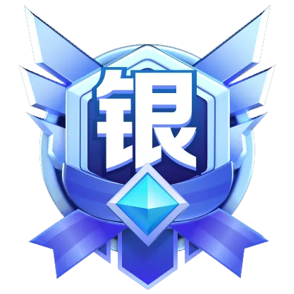 排位图标6个，可用于会员图标或者徽章图标（银/金/铂/钻/星/王）-zibll子比社区
