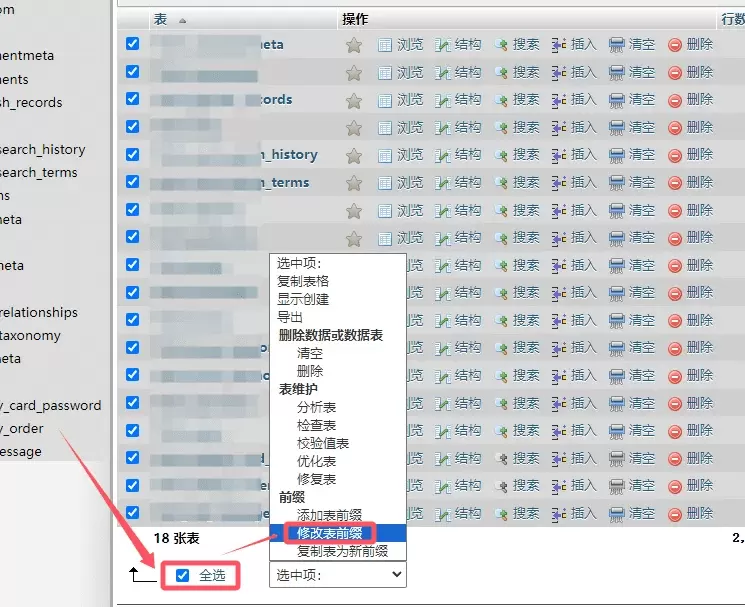 WordPress数据库表前缀修改教程-zibll子比社区