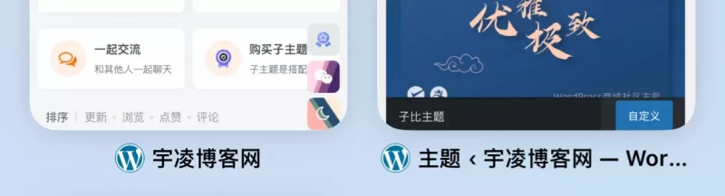 网站图标显示不一致-zibll子比社区