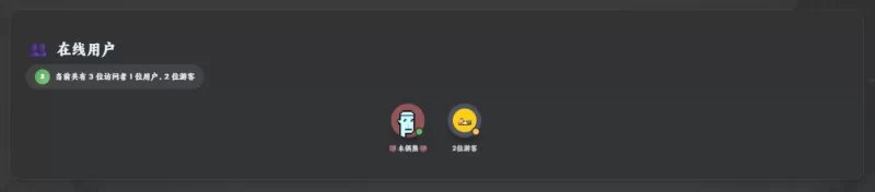 在线用户进阶版-zibll子比社区