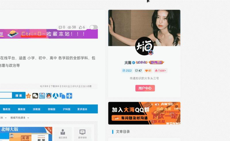 文章页隐藏侧边栏按钮（新增 function.php 实现）-zibll子比社区