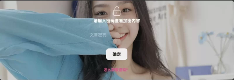 美化wordpress子比主题给文章内容加上密码查看-zibll子比社区