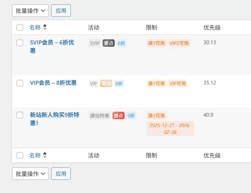 商城的会员优惠折扣要怎么实现？-zibll子比社区