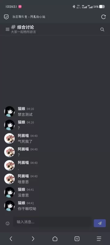 深度集成子比主题的聊天室插件（仿discord风格）-zibll子比社区