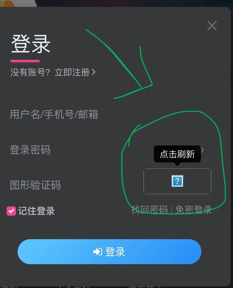 验证码显示不出来-zibll子比社区